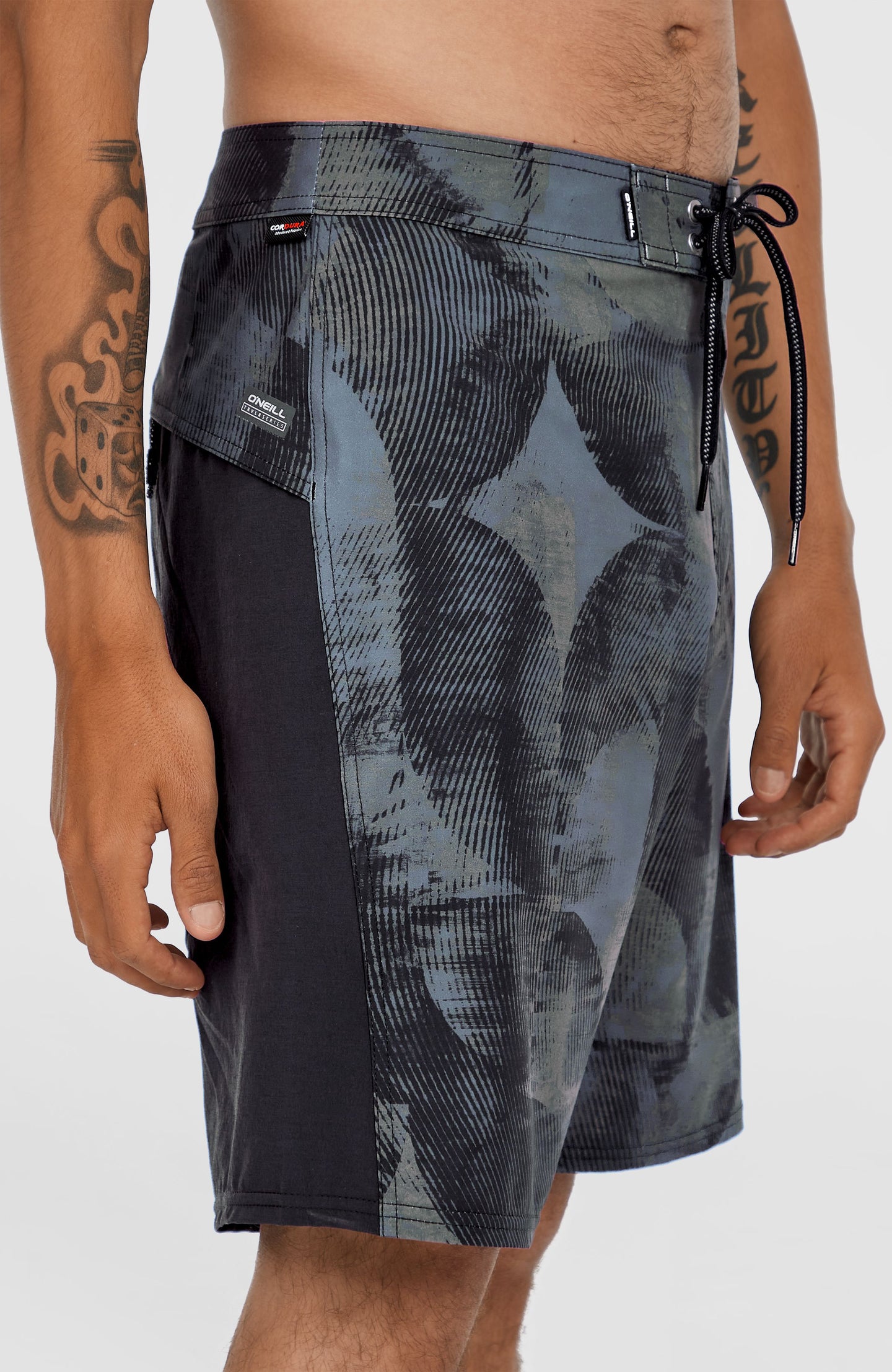 Trvlr Tech Enduro 20" Boardshorts - Army Enduro Panel