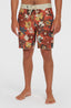 Hyperfreak Mysto Scallop 19" Boardshorts - Ginger Mysto Scallop