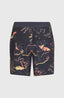 Hyperfreak Mysto Scallop 19" Boardshorts - Black Mysto Scallop