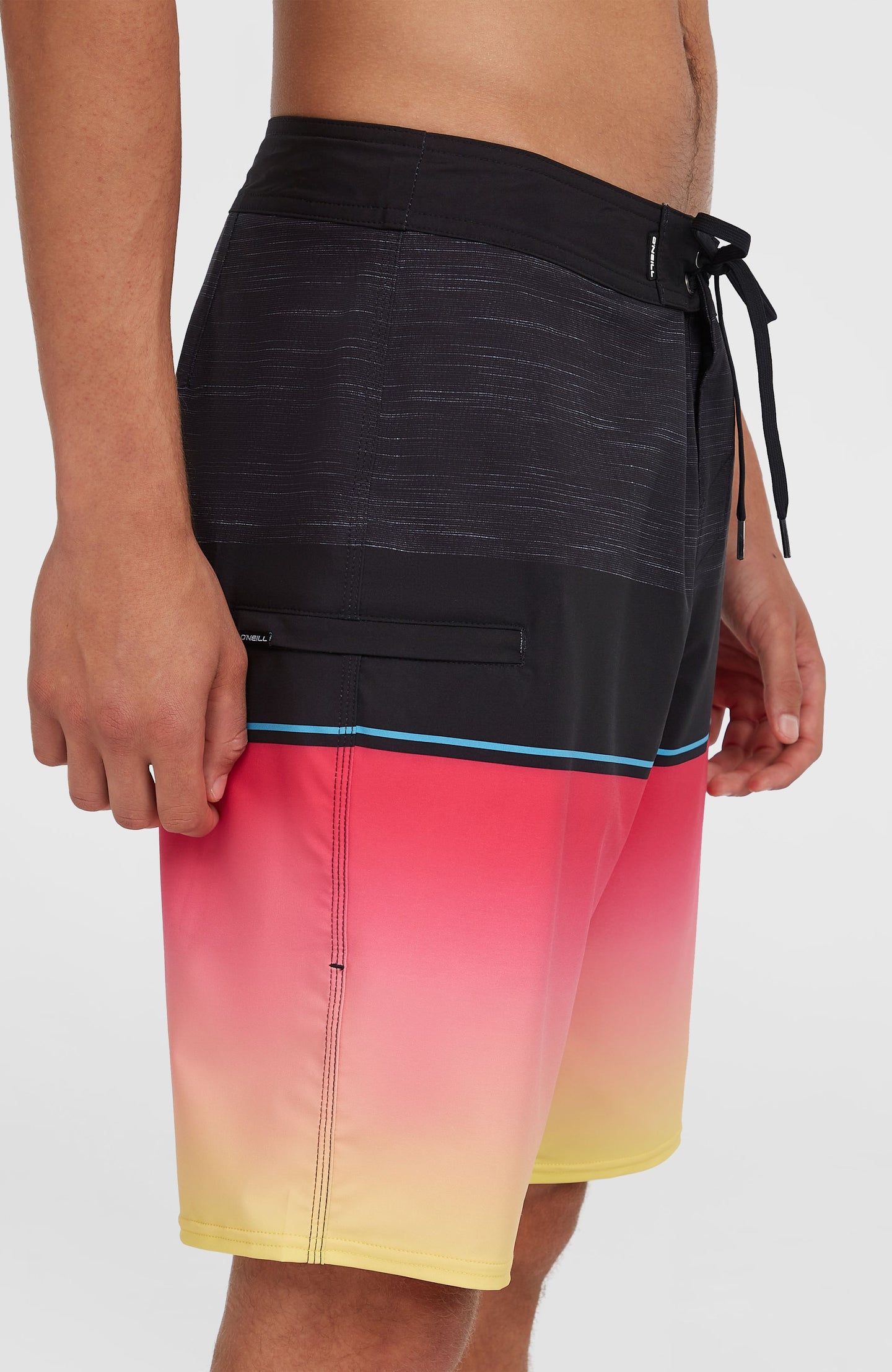 Hyperfreak Heat Block 21" Boardshorts - Fuchsia Heat Block