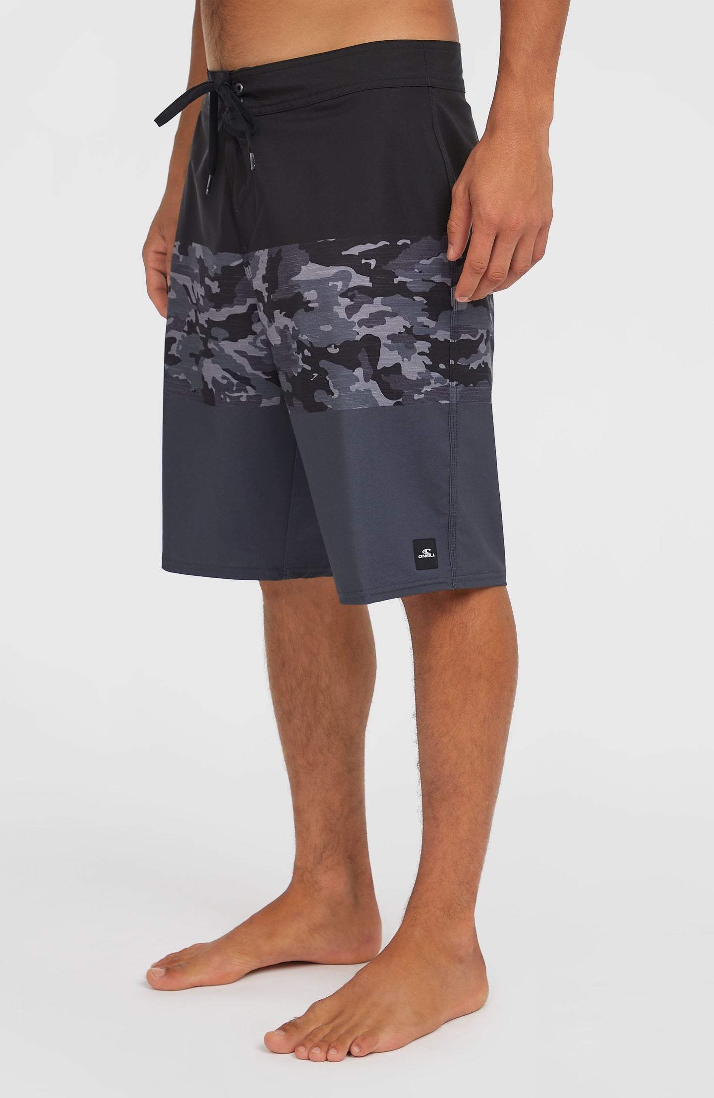 Hyperfreak Heat Block 21" Boardshorts - Black Camo Heat Block