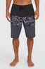 Hyperfreak Heat Block 21" Boardshorts - Black Camo Heat Block