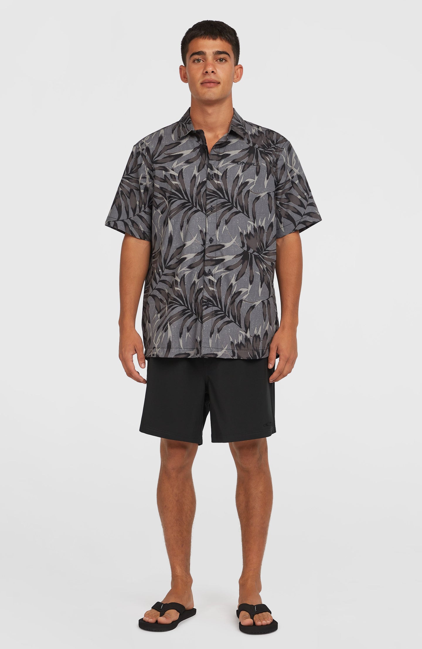 O'Neill Pocket Print 16" Swimshorts - Black Out