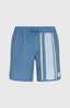 O'Riginals Scallop 16" Swimshorts - Blue Originals Longboard Stripe