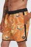 O'Riginals Scallop 16" Swimshorts - Orange Originals