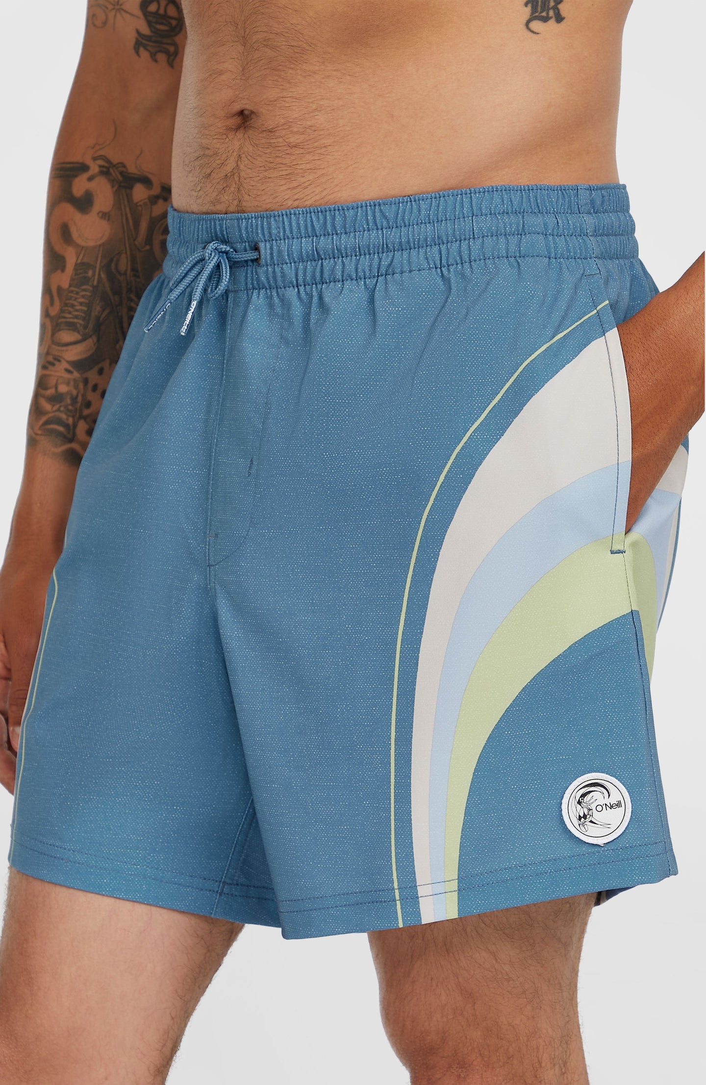 O'Riginals Longboard 15" Swimshorts - Blue Originals Stripe