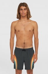 O'Riginals Longboard 15" Swimshorts - Black Originals Stripe