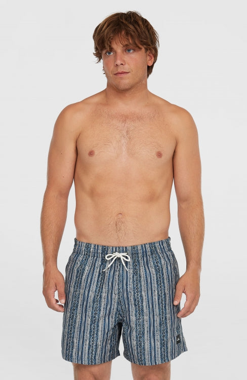O'Neill Cali Print 15'' Swimshorts - Blue Pressed Lines