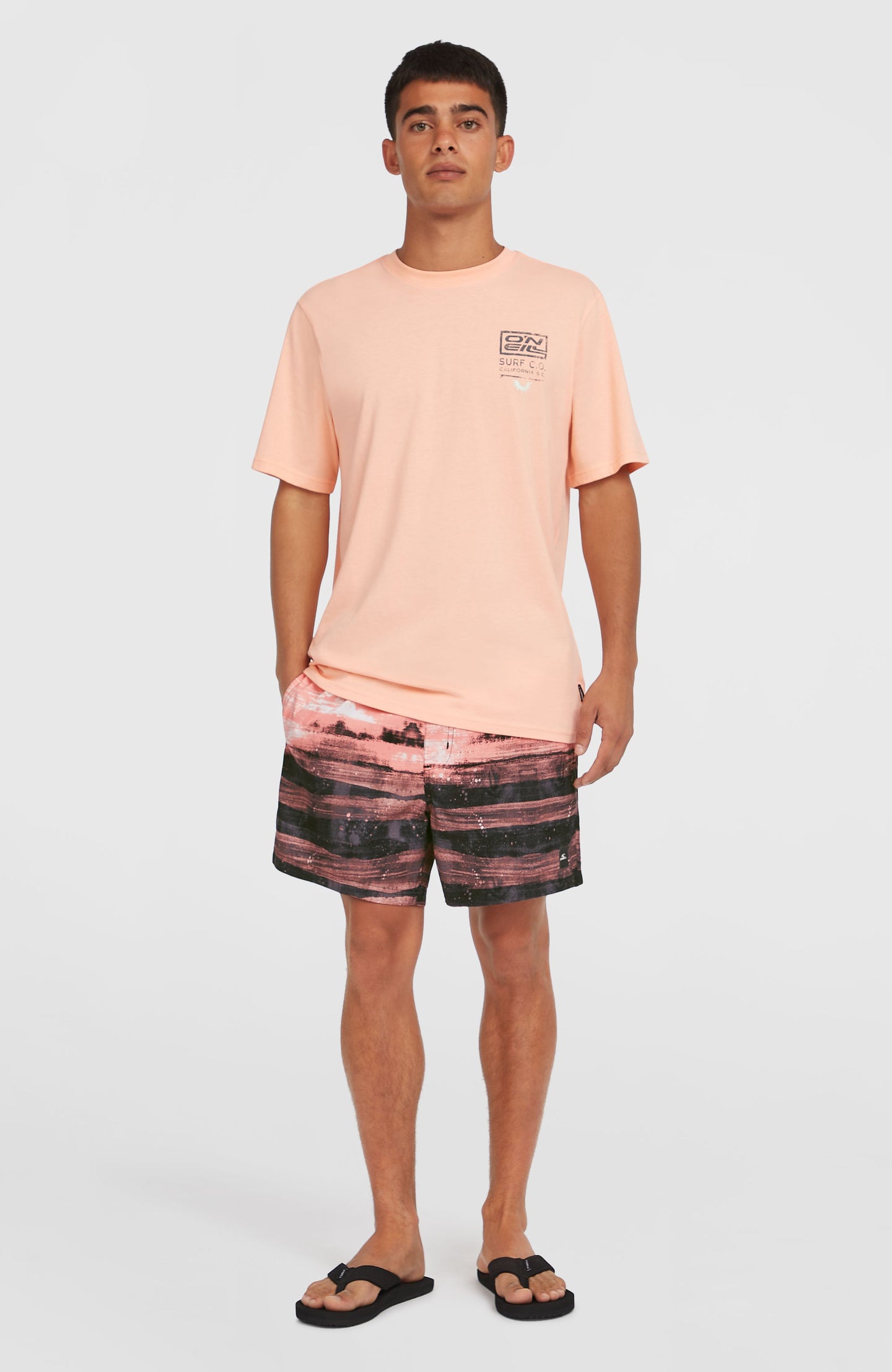 O'Neill Cali Gradient 15'' Swimshorts - Coral Melted Texture