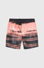 O'Neill Cali Gradient 15'' Swimshorts - Coral Melted Texture