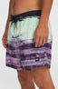 O'Neill Cali Gradient 15'' Swimshorts - Purple Melted Texture