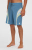 O'Riginals Longboard 19" Boardshorts - Blue Originals Stripe