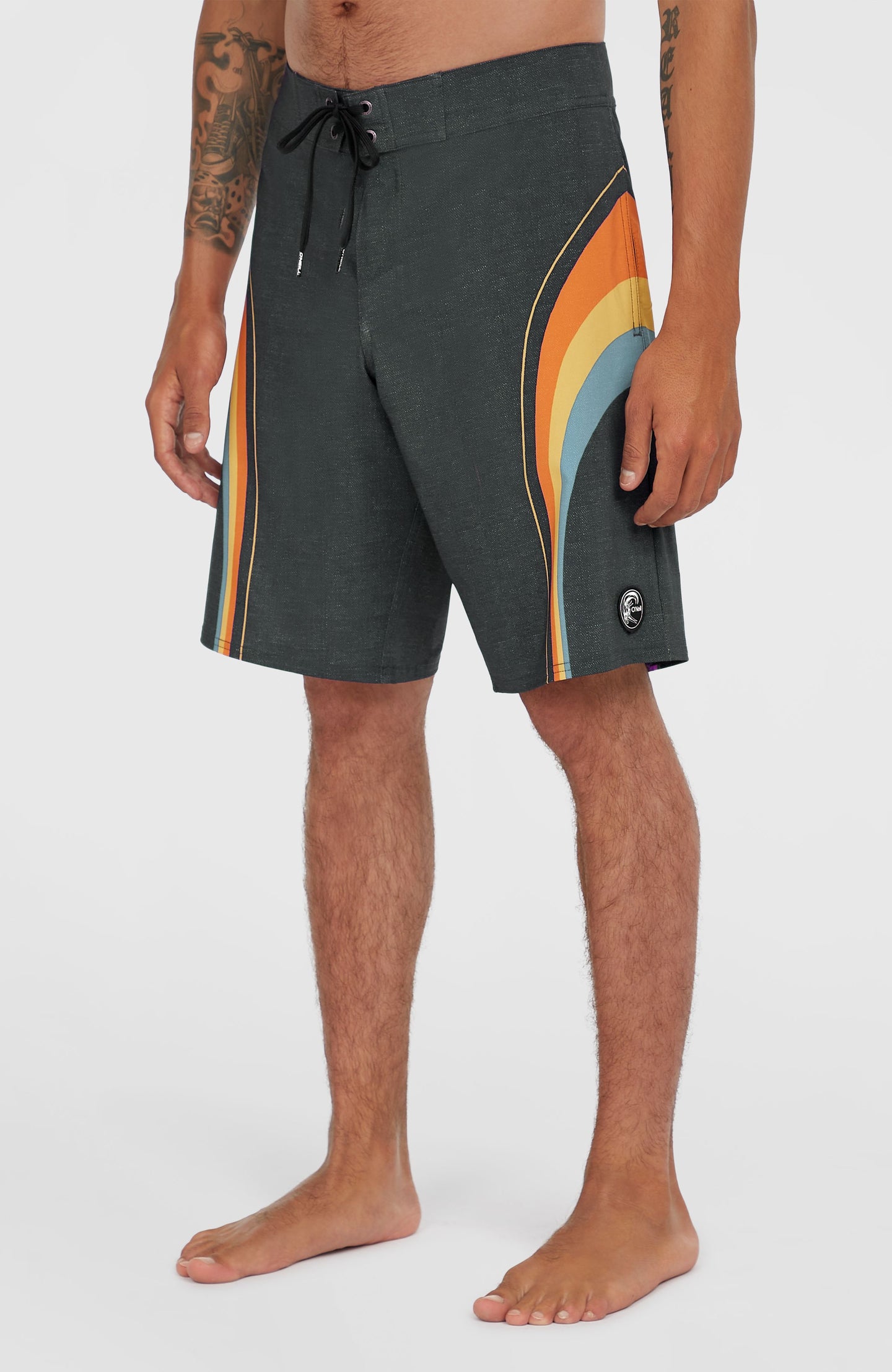 O'Riginals Longboard 19" Boardshorts - Black Originals Stripe