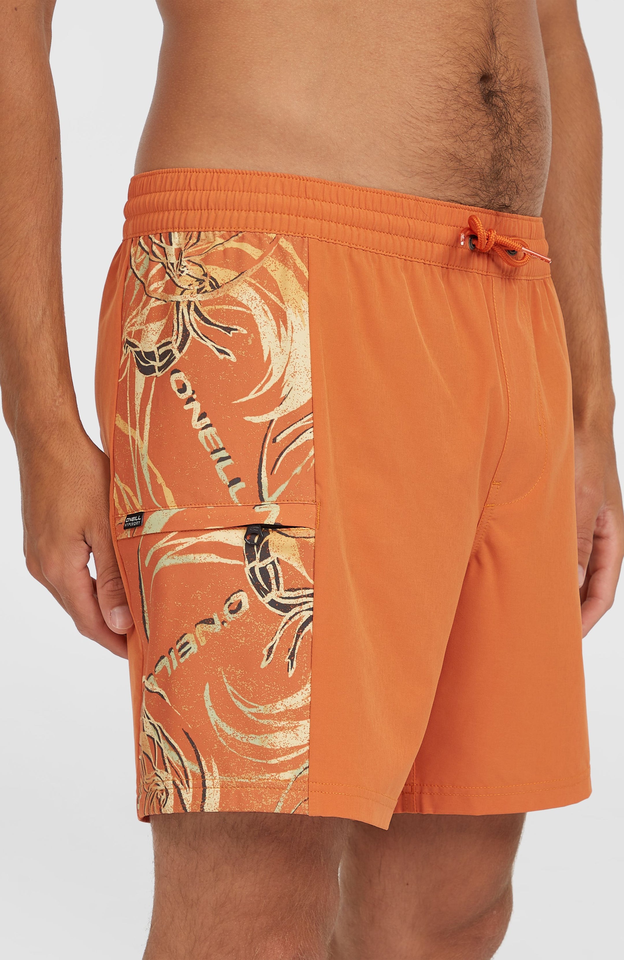 O'Riginals Side Panel 16" Swimshorts - Orange Originals