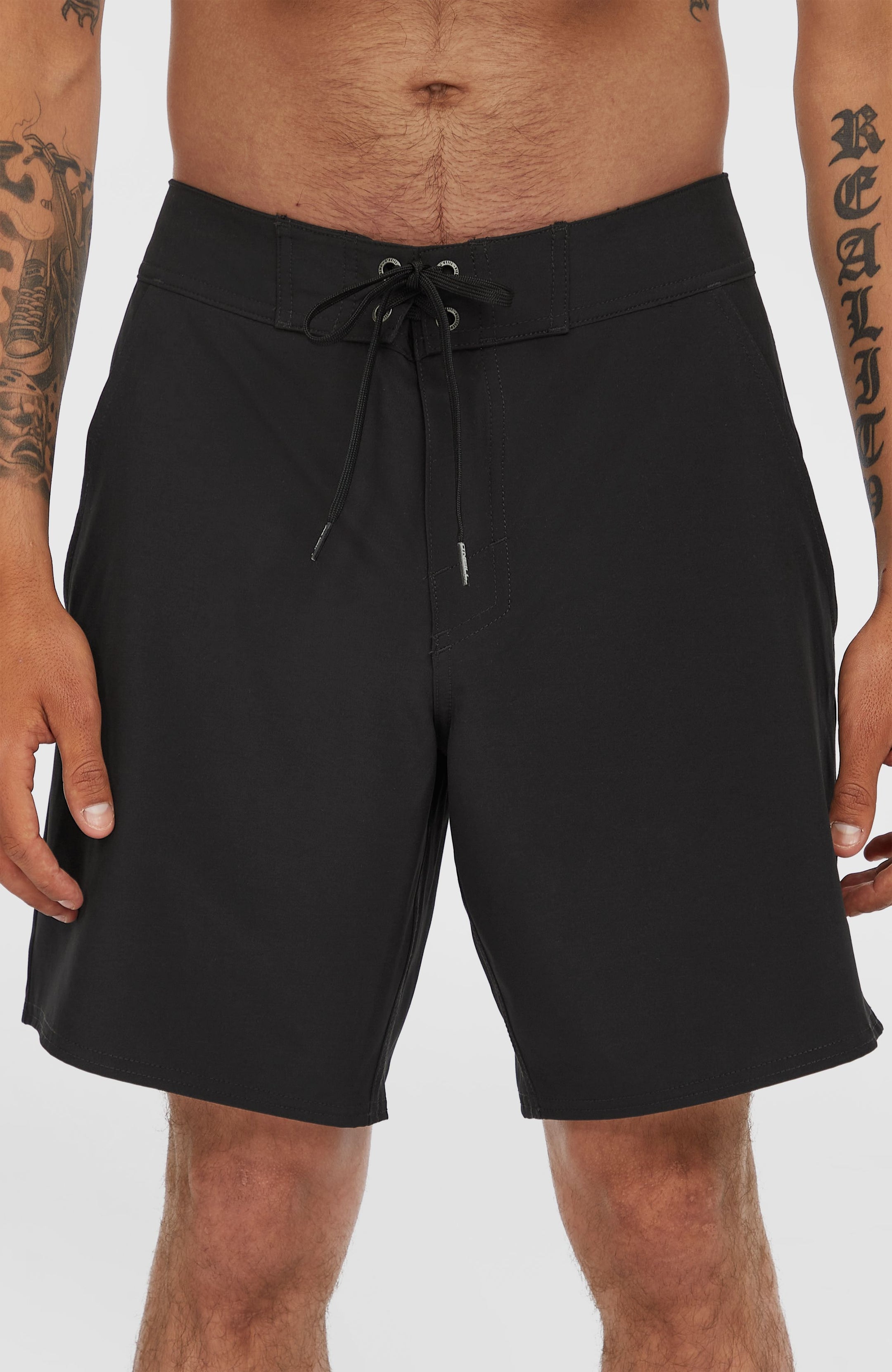 O'Neill Solid 17" Boardshorts - Black Out