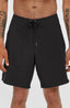 O'Neill Solid 17" Boardshorts - Black Out