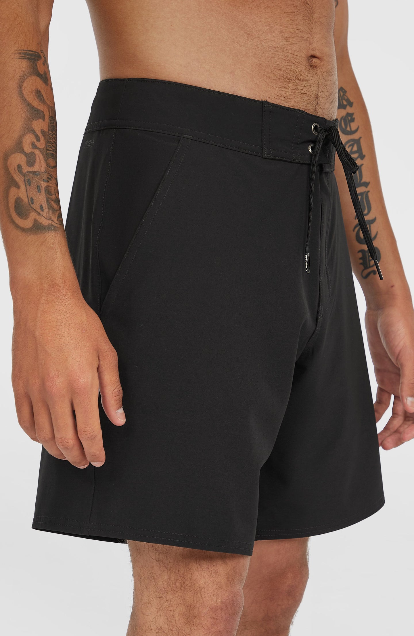 O'Neill Solid 17" Boardshorts - Black Out