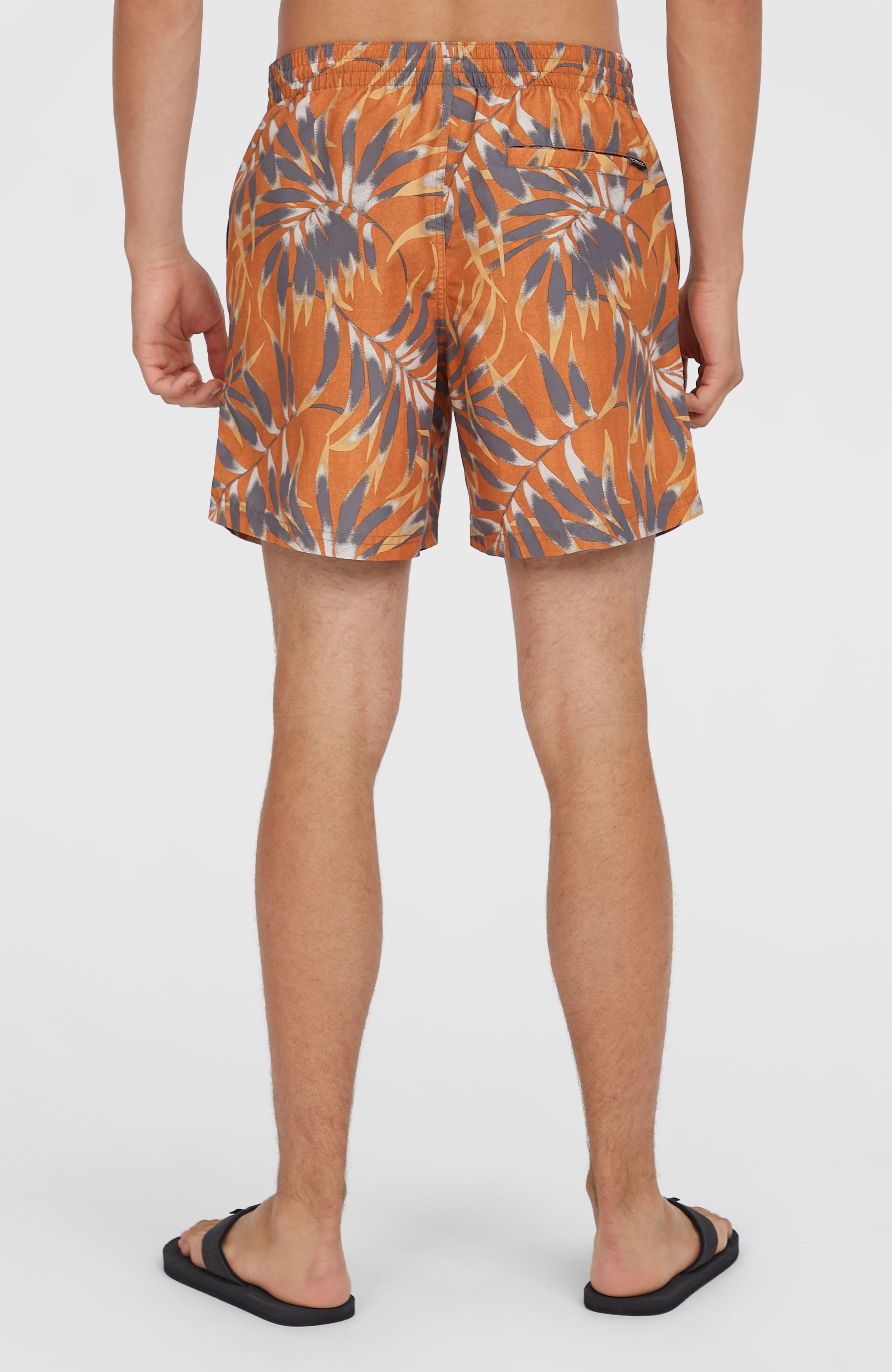O'Neill Cali Floral 16'' Swimshorts - Orange Dipped Leaves