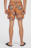 O'Neill Cali Floral 16'' Swimshorts - Orange Dipped Leaves