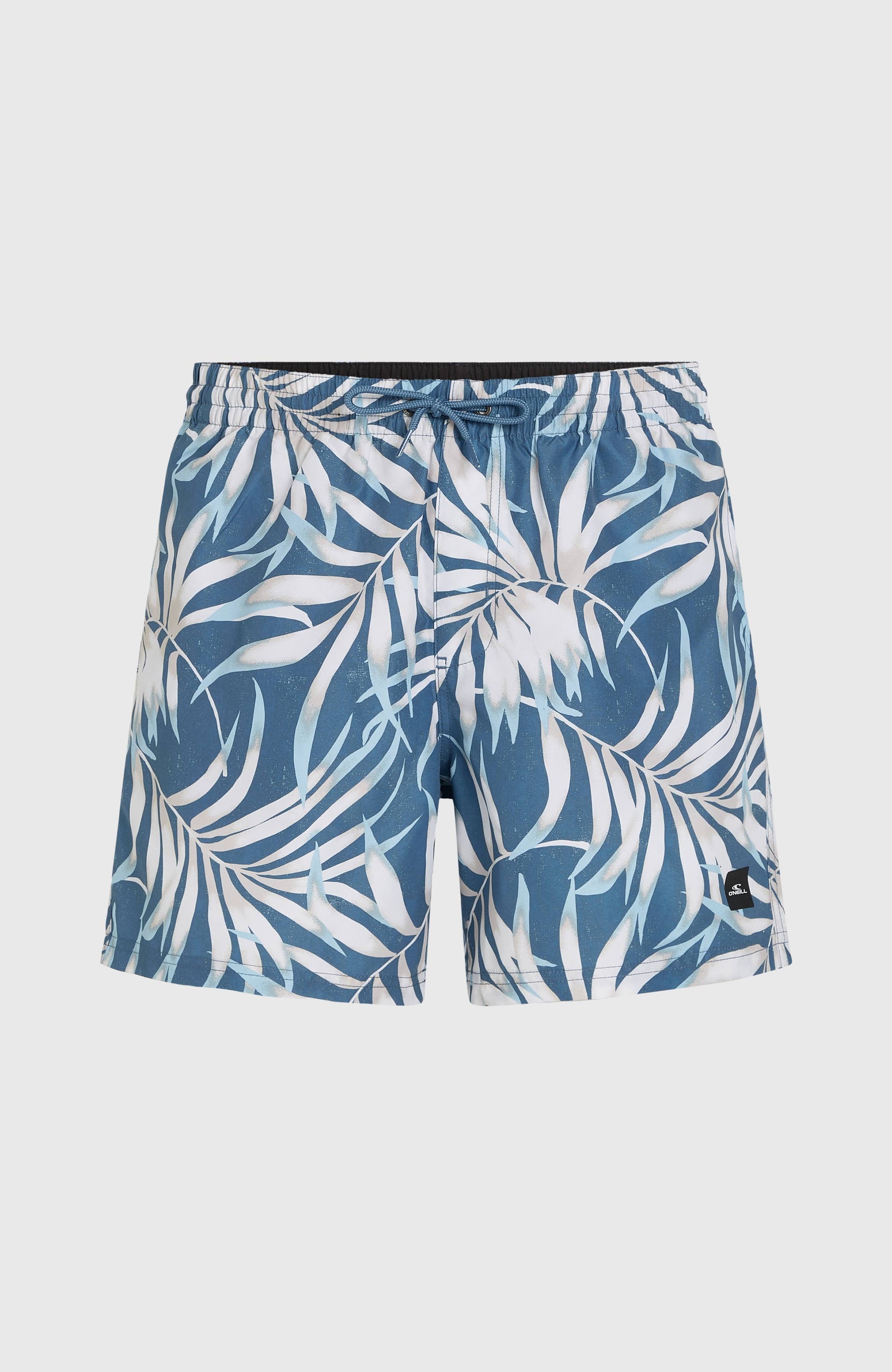 O'Neill Cali Floral 16'' Swimshorts - Blue Dipped Leaves