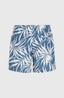O'Neill Cali Floral 16'' Swimshorts - Blue Dipped Leaves