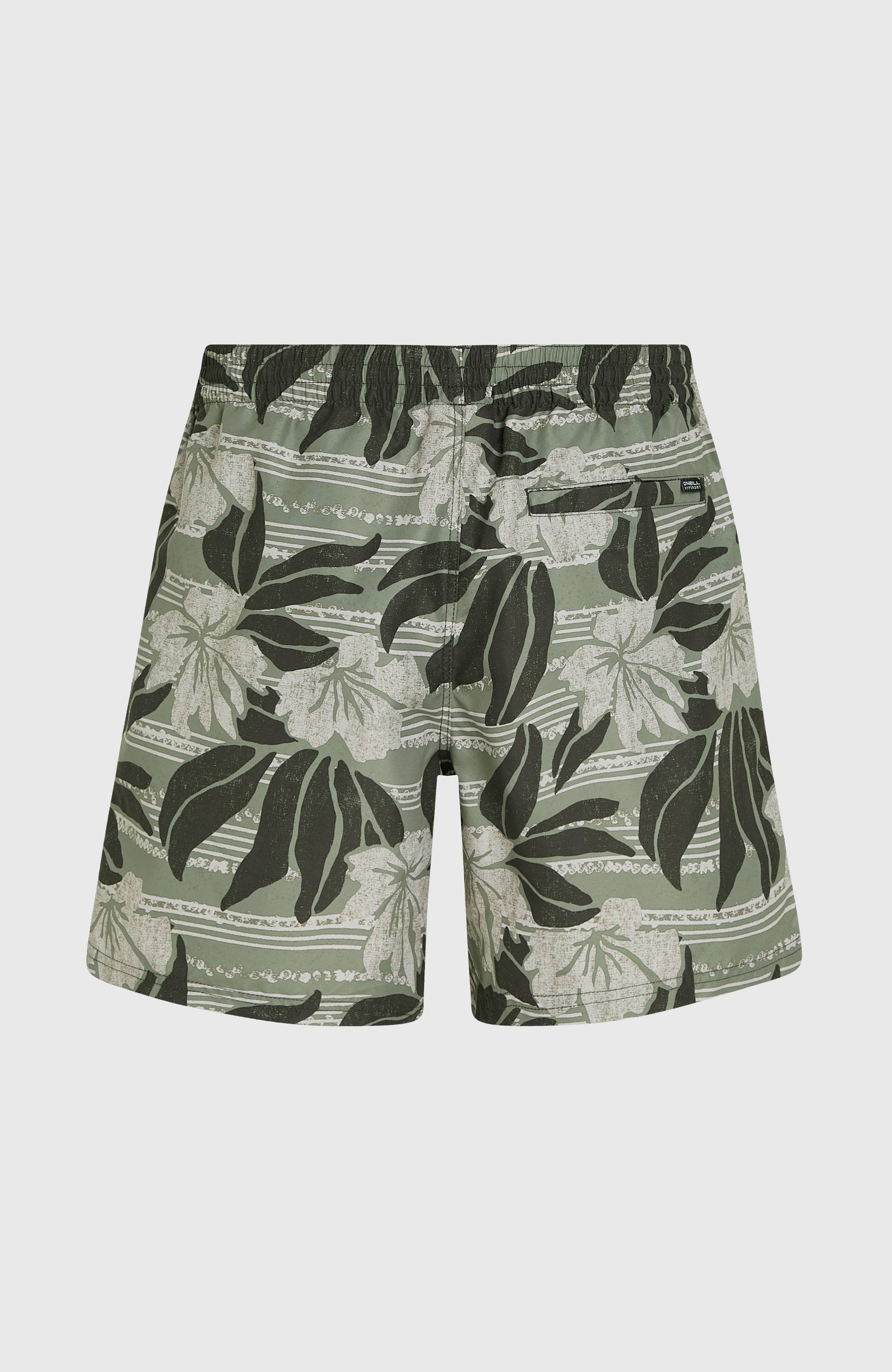 O'Neill Cali Floral 16'' Swimshorts - Green Dusty Flower