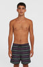 O'Neill Cali First 15'' Swimshorts - Black/Purple O'Neill Stripe