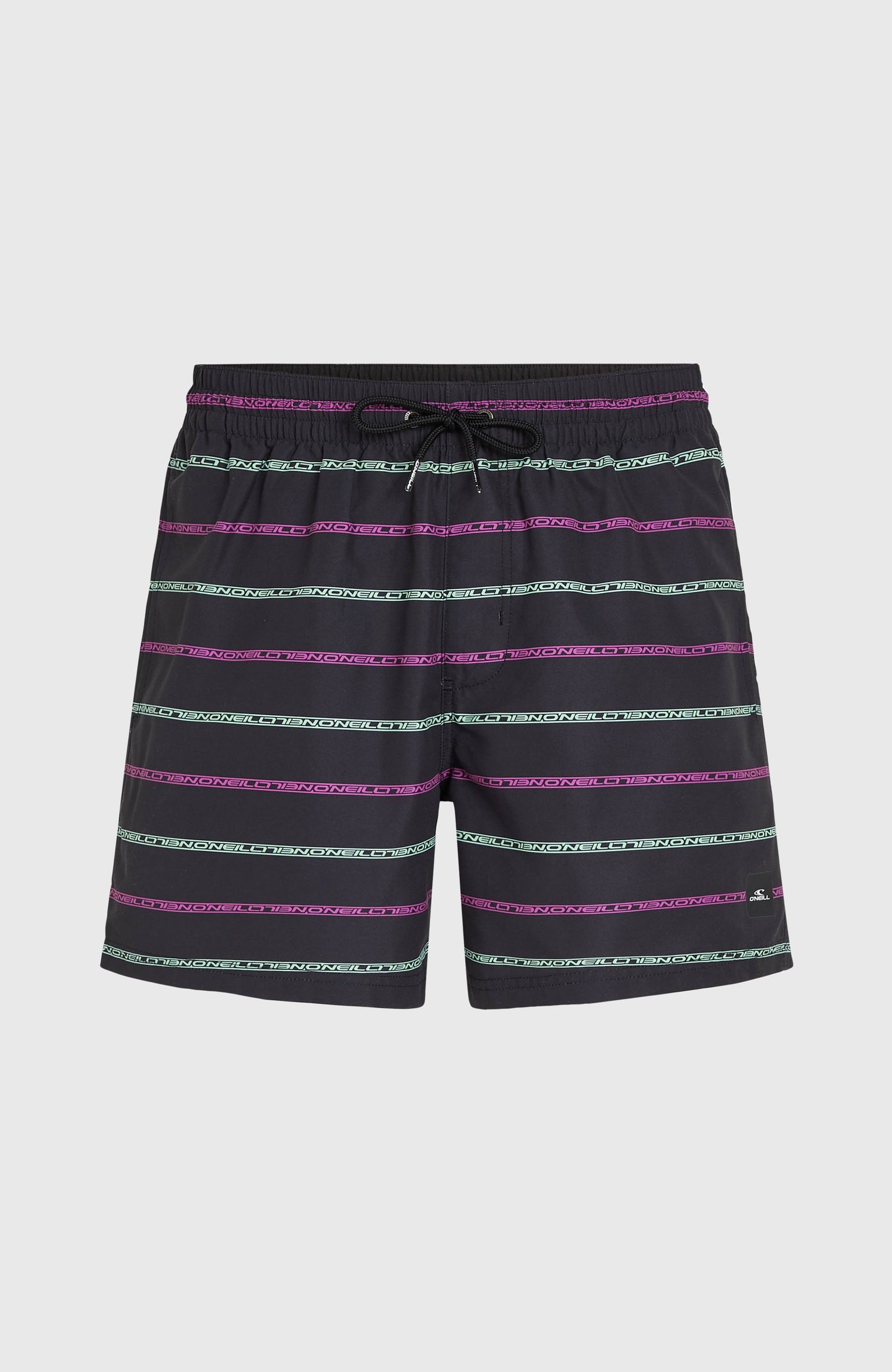 O'Neill Cali First 15'' Swimshorts - Black/Purple O'Neill Stripe