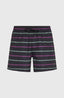 O'Neill Cali First 15'' Swimshorts - Black/Purple O'Neill Stripe