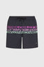 O'Neill Cali Stripe 16'' Swimshorts - Black/Purple Upside Down Clean