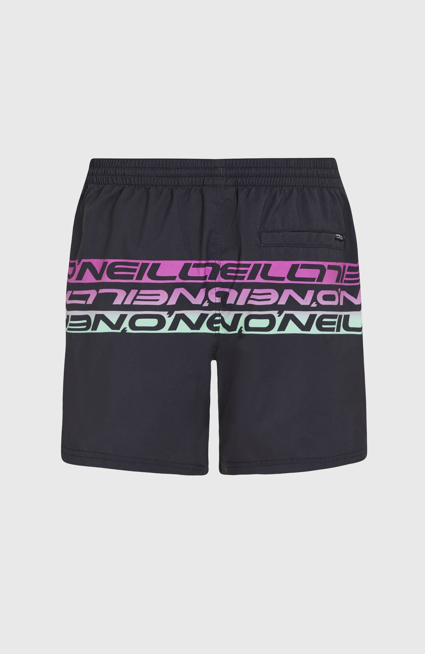 O'Neill Cali Stripe 16'' Swimshorts - Black/Purple Upside Down Clean