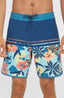 Cruzer Scallop 18" Boardshorts - Indigo Scallop