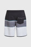 Lennox Scallop 19" Boardshorts - Black Out Colour Block
