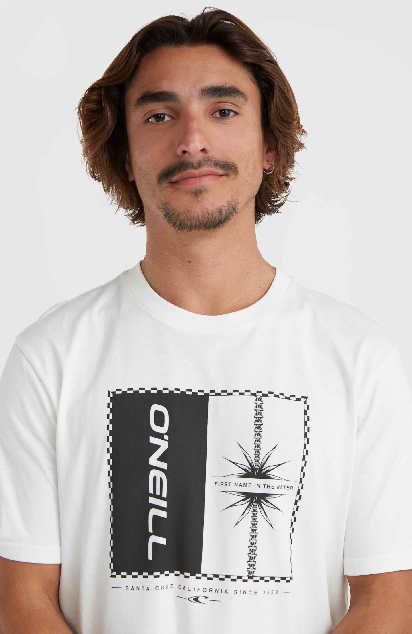 Mix & Match Palm T-Shirt - Snow White