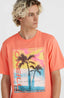 Jack O'Neill Neon T-Shirt - Living Coral