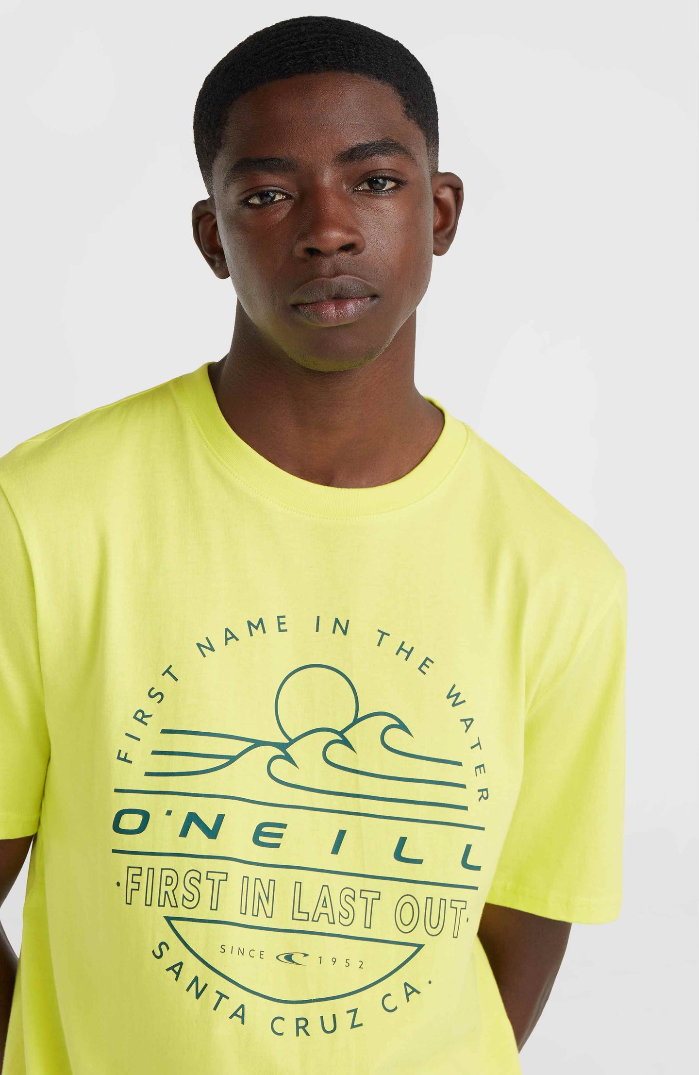 Jack O'Neill Muir T-Shirt - Neon Yellow