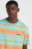 Mix & Match Stripe T-Shirt - Blue Neon Bold Stripes