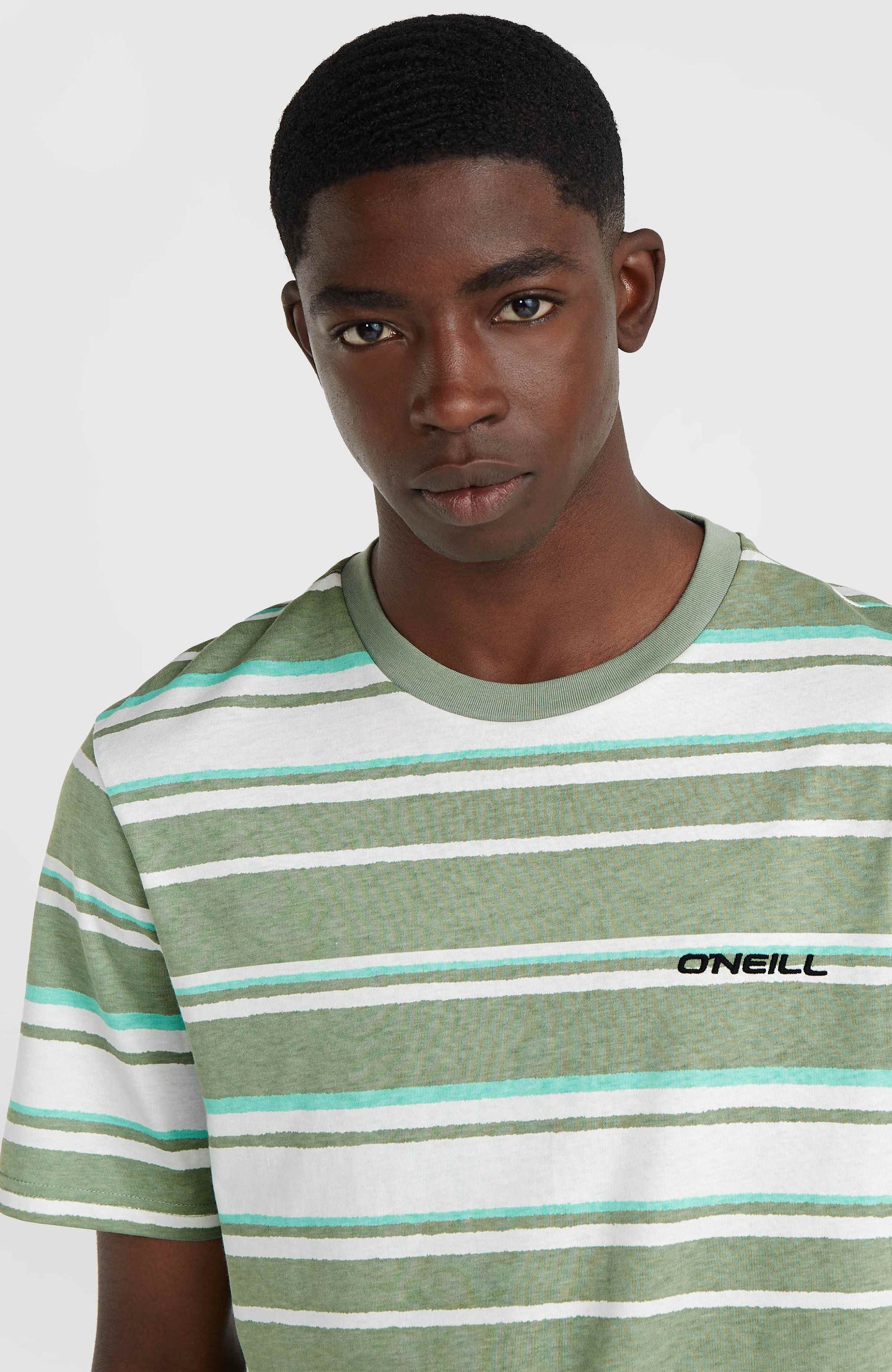 Mix & Match Stripe T-Shirt - Green Bold Stripes