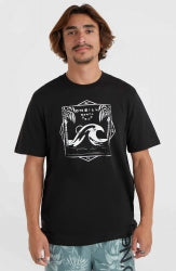 Mix & Match Wave T-Shirt - Black Out