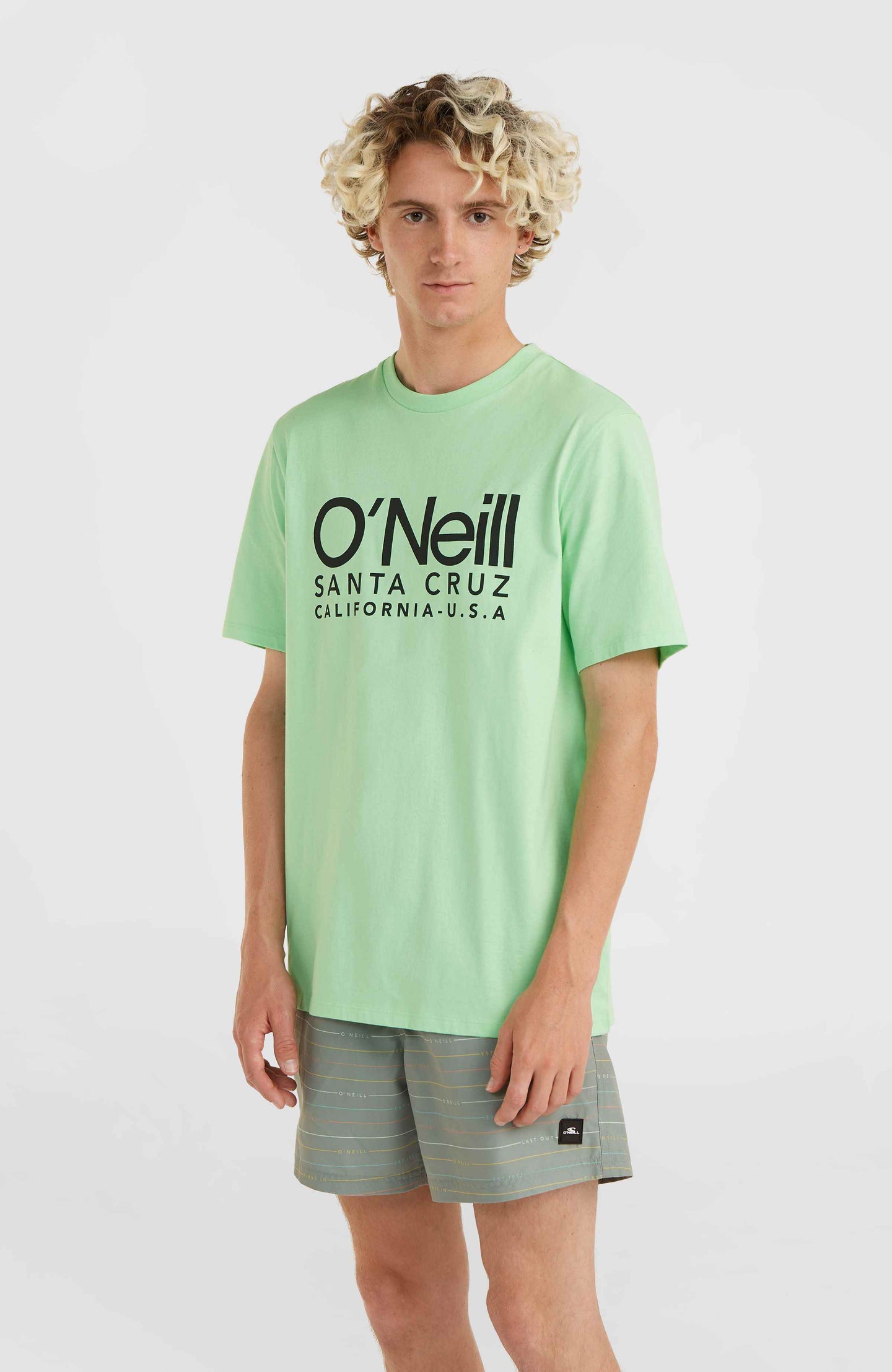 Cali Original T-Shirt - Neon Green