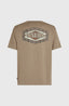 O'Neill Back Print T-Shirt - Concrete