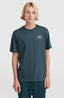 O'Neill Small Chest Print T-Shirt - Alma Steel