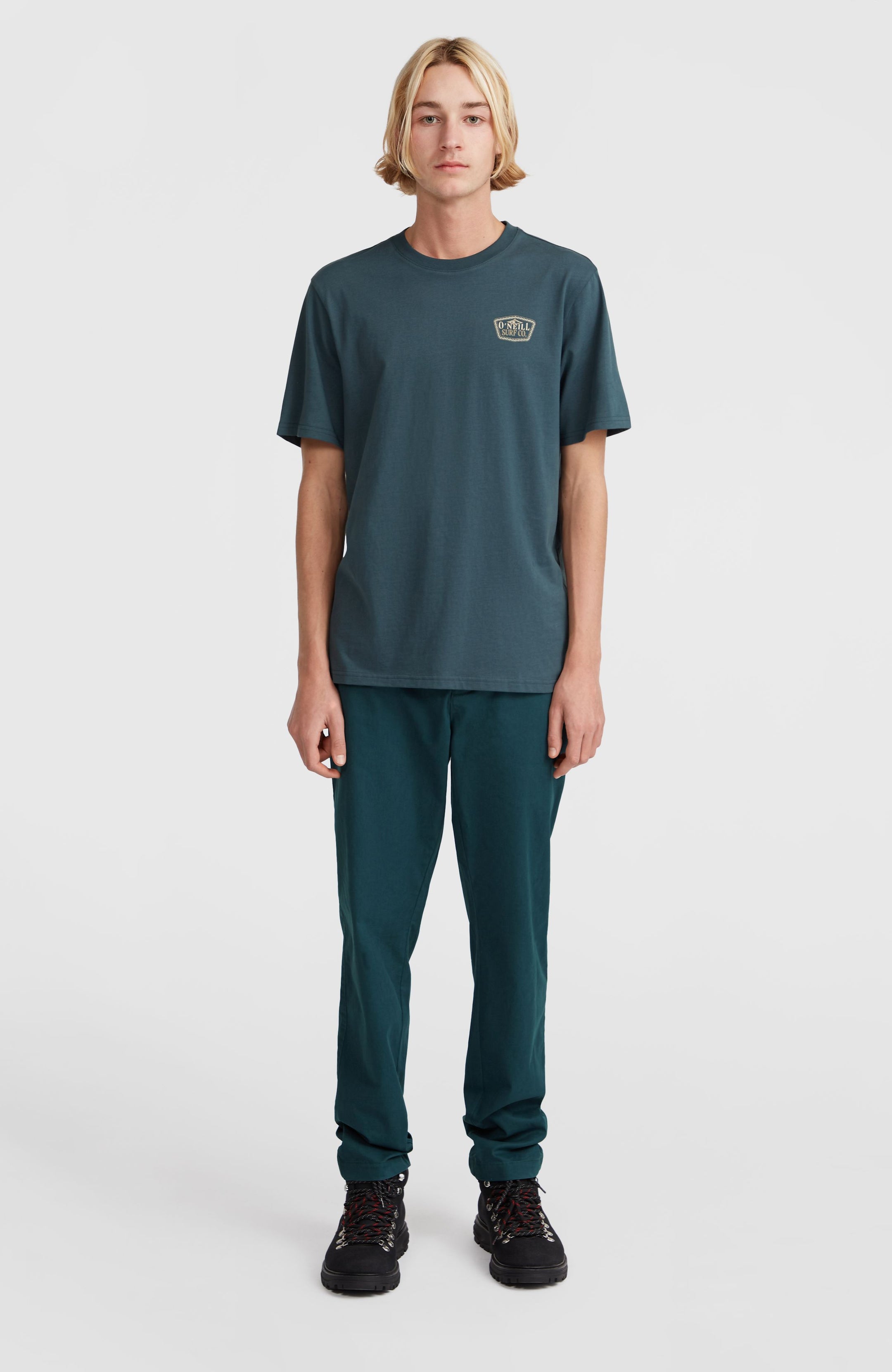 O'Neill Small Chest Print T-Shirt - Alma Steel