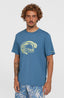 O'Riginals Hybrid Upf Graphic T-Shirt - Copen Blue