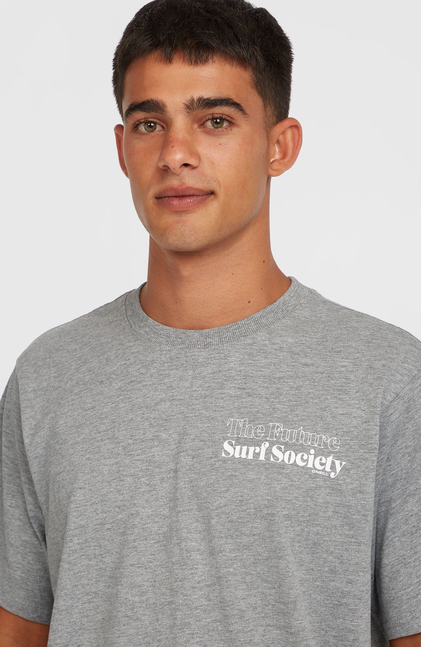 The Future Surf Society T-Shirt - Silver Melee