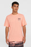 O'Neill Retro Graphic T-Shirt - Coral Pop