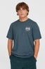 O'Neill Back Print T-Shirt - Alma Steel Melange