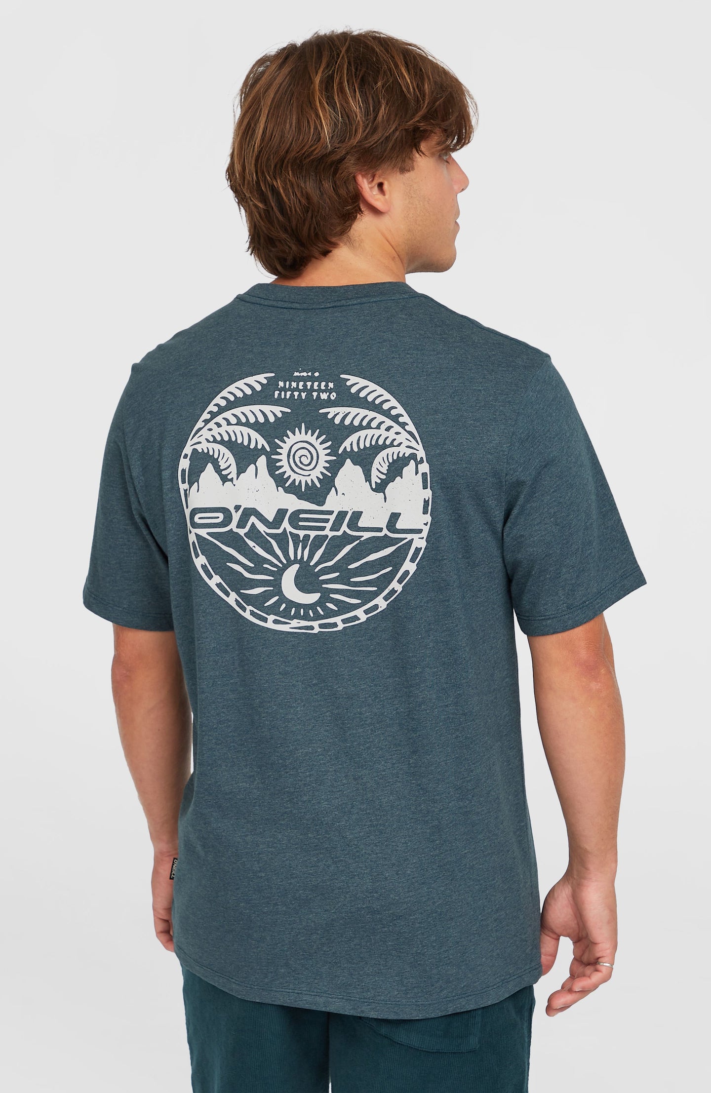 O'Neill Back Print T-Shirt - Alma Steel Melange