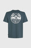 O'Neill Back Print T-Shirt - Alma Steel Melange
