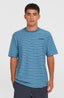 O'Neill Yarn Stripe T-Shirt - Blue Cali Tee Stripe